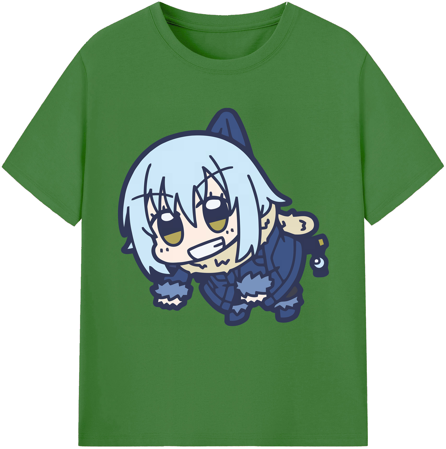 （画像用） 転スラ Regarding Reincarnated to Slime レディースカジュアルプリントTシャツ（綿100％）